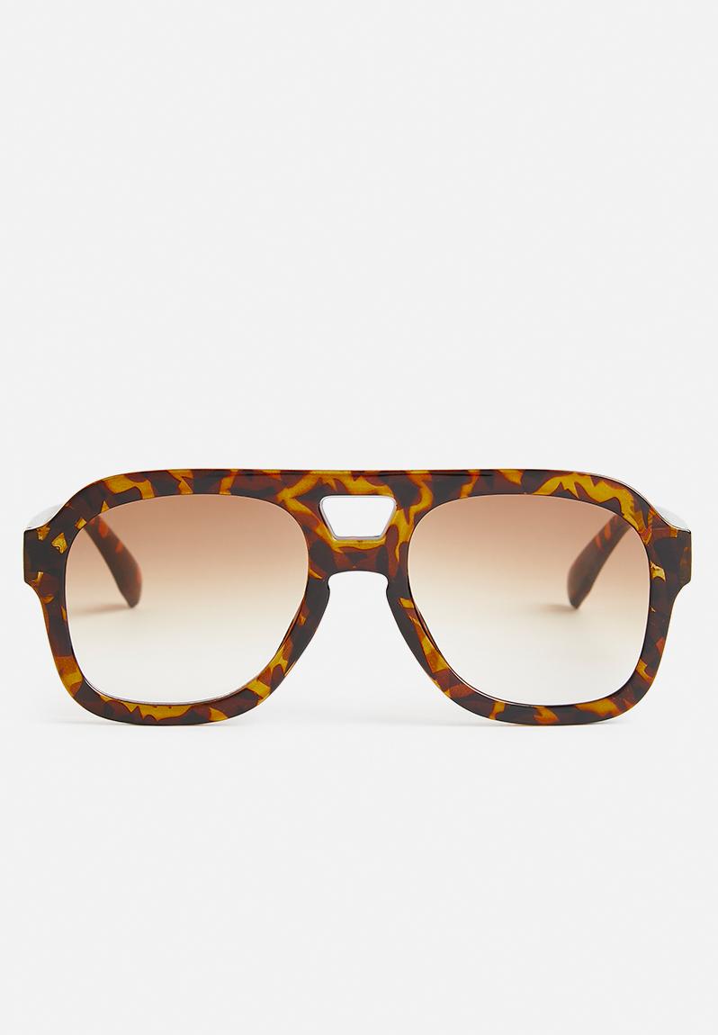 Elliot Oversized Sunglasses Brown Superbalist Eyewear