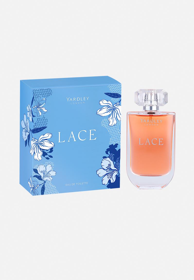 Yardley Lace Eau De Toilette - 100ml Yardley London Fragrances ...