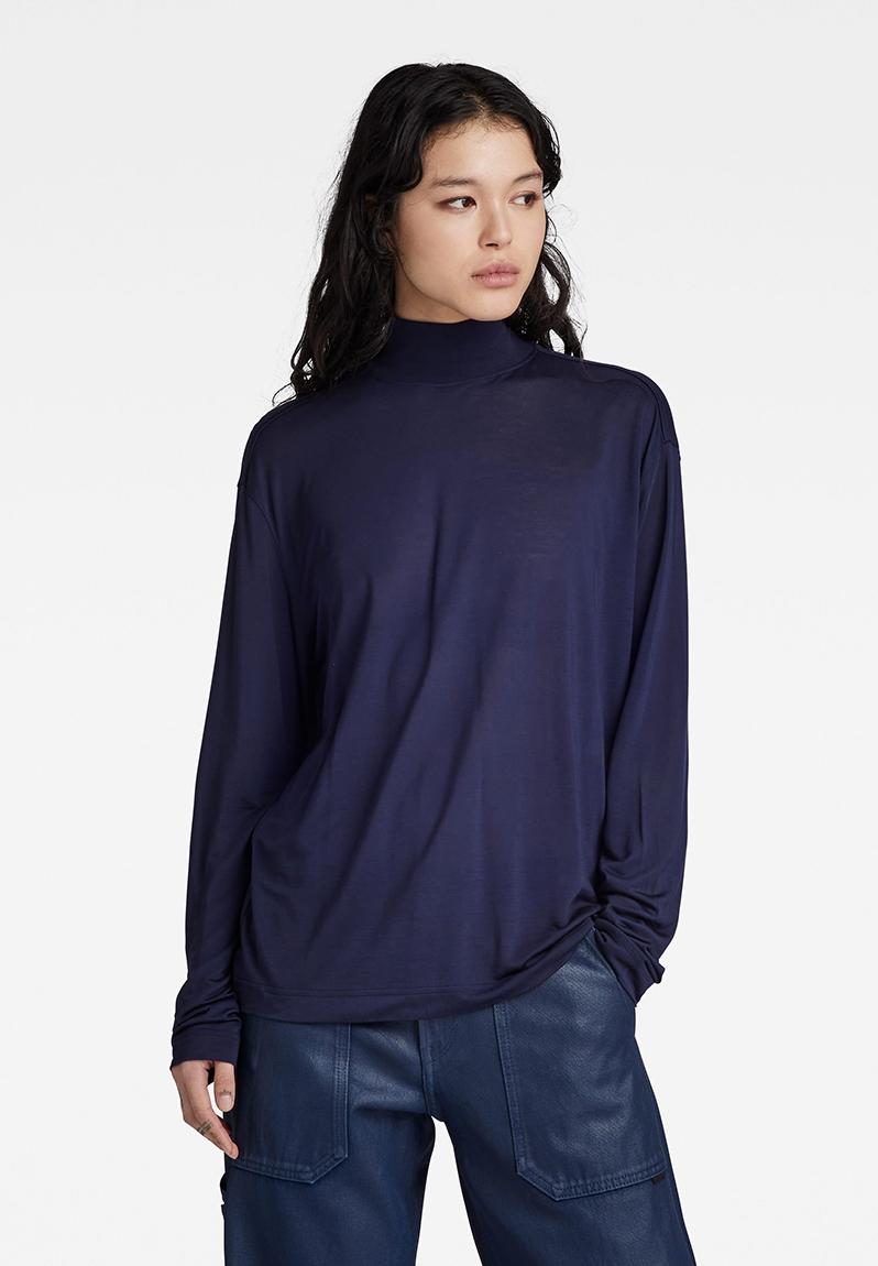 Essential mock loose l\s t wmn -warm sartho G-Star RAW Hoodies & Sweats ...