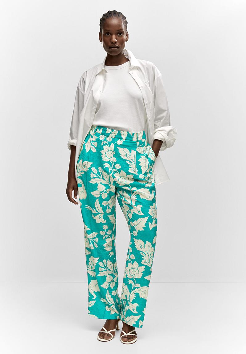 Plus trousers fiona - mid-green MANGO Bottoms & Skirts | Superbalist.com