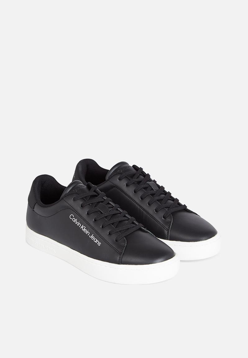 Classic cupsole lace up lth - black/white CALVIN KLEIN Sneakers ...