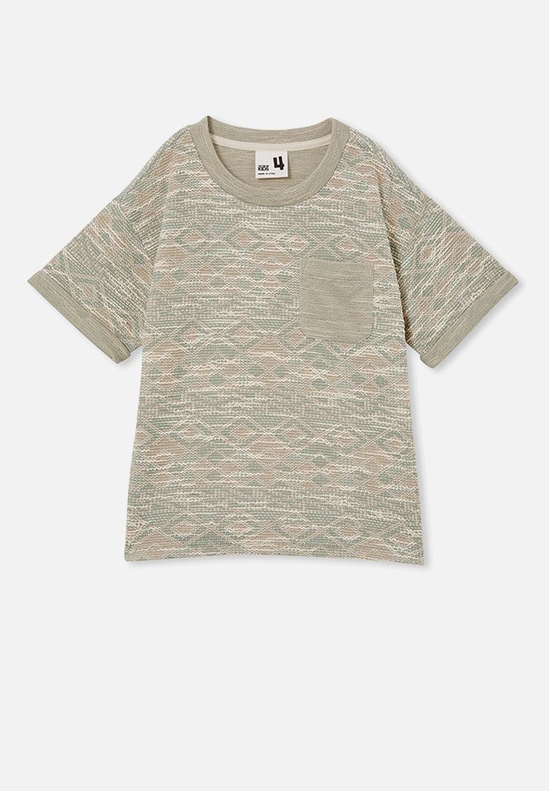 Short Sleeve Textured Tee