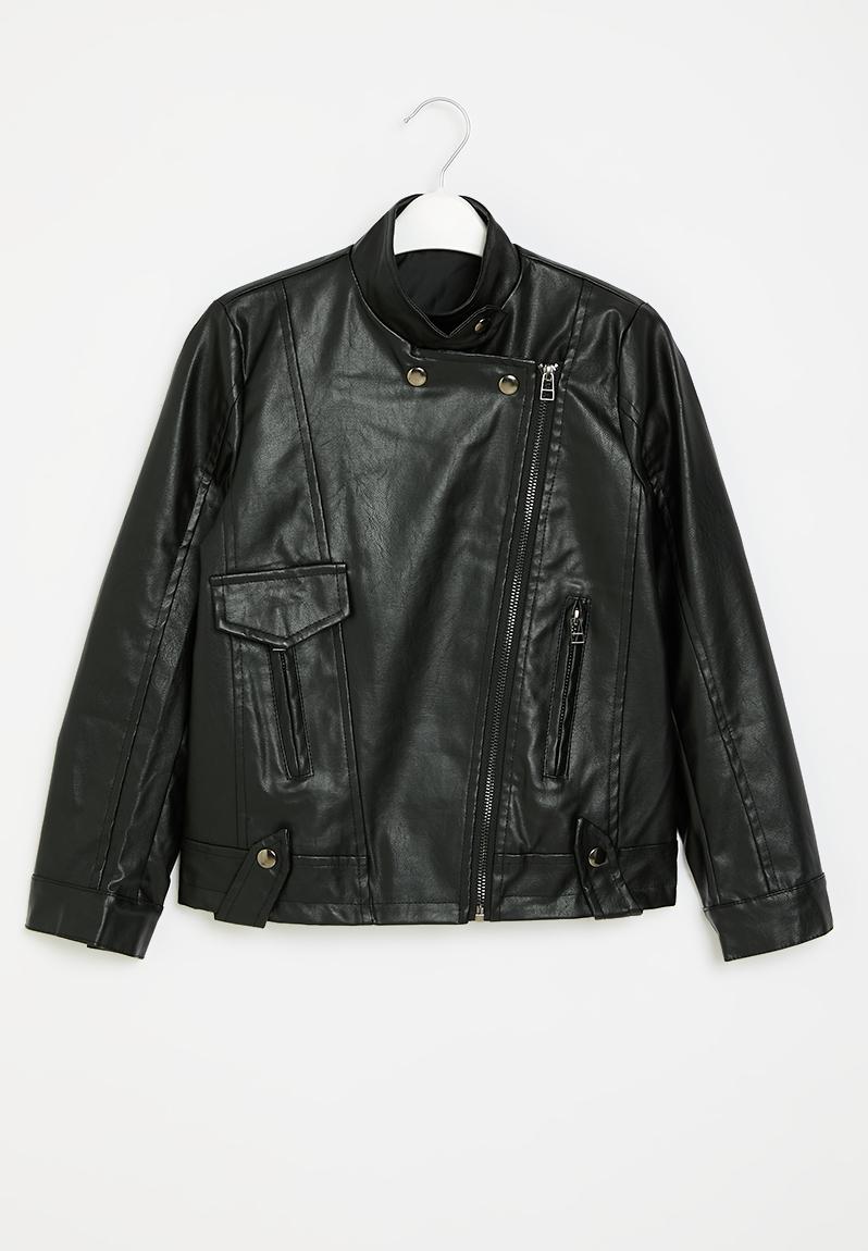 Girls jacket - black. POP CANDY Jackets & Knitwear | Superbalist.com