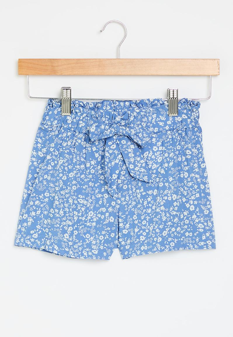 Flora Shorts - Sky