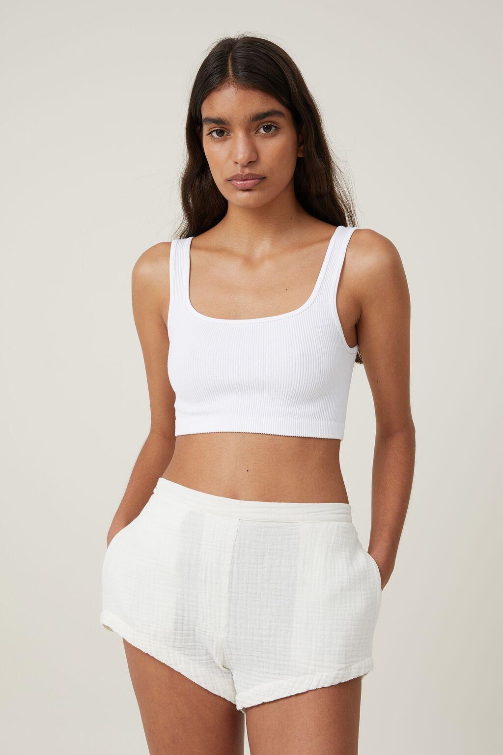 BRONTE SHORT - WHITE main image 0