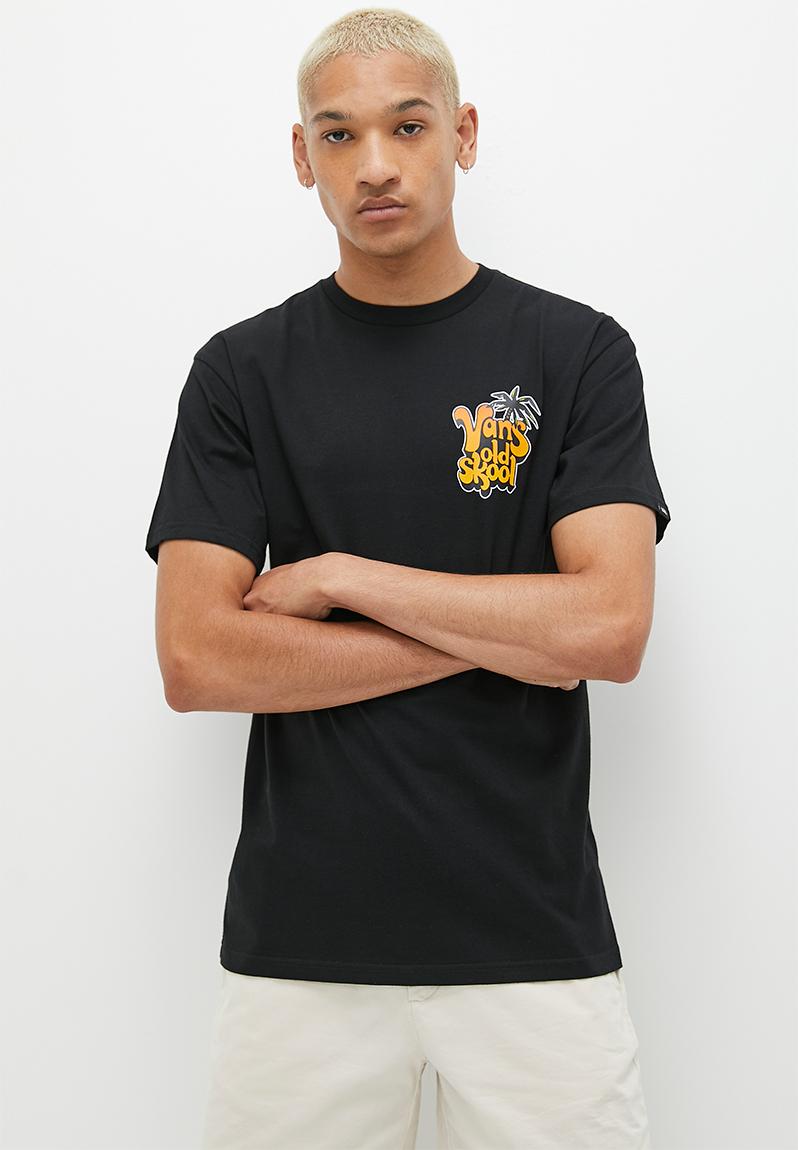 Paradise vans palm ss tee - black Vans T-Shirts & Vests | Superbalist.com