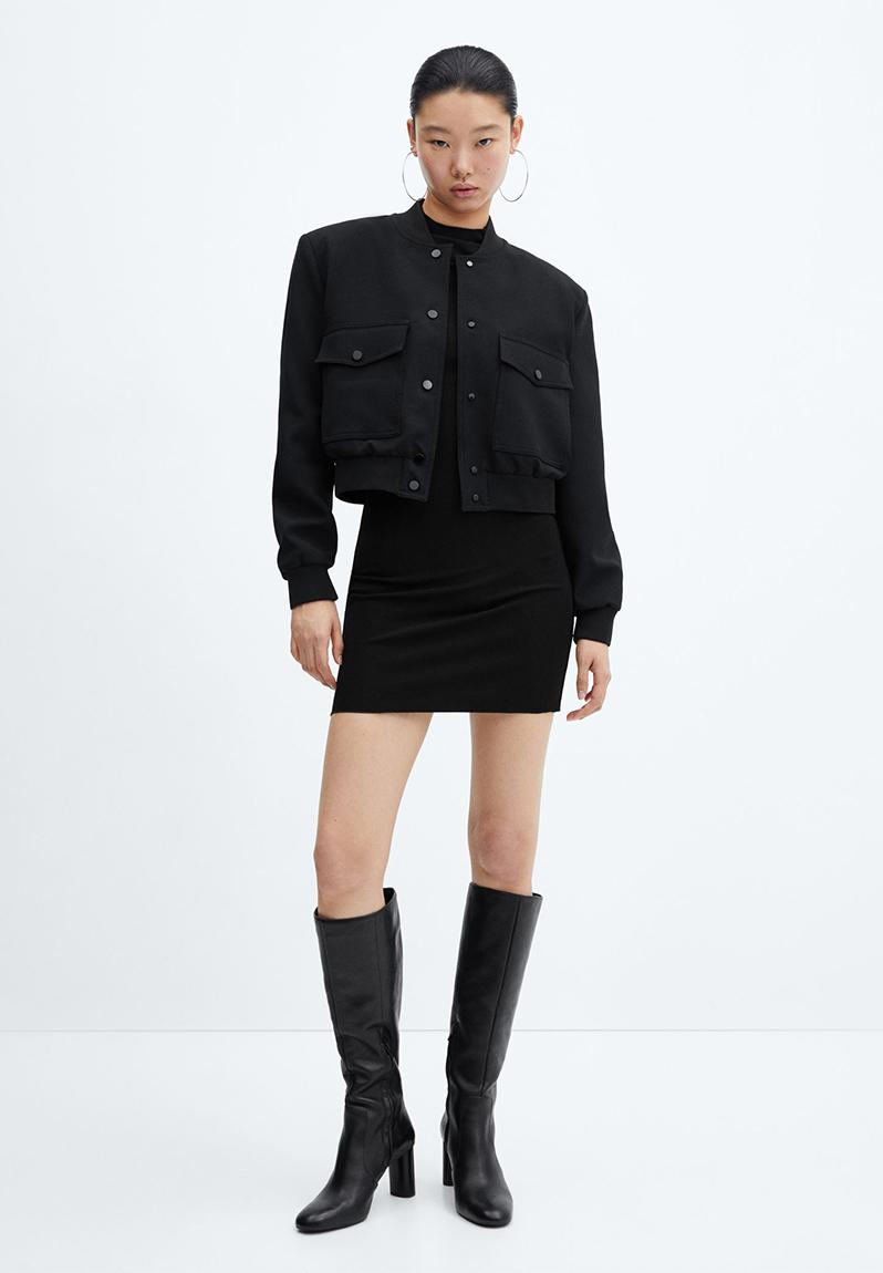 Dress larissa - black MANGO Casual | Superbalist.com