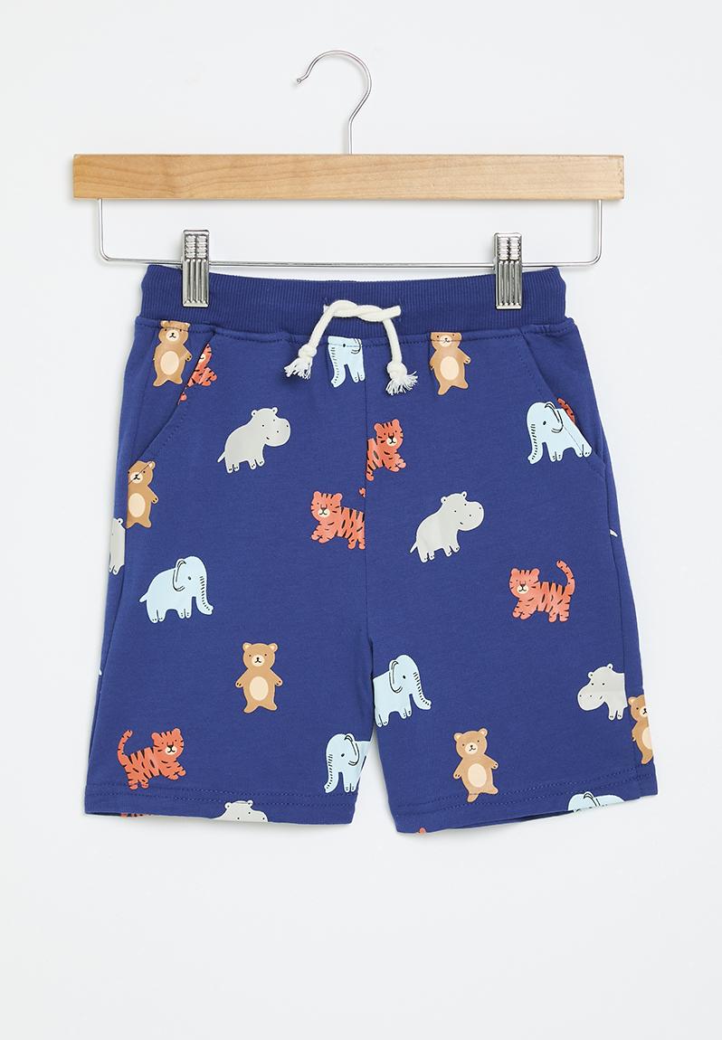 Paper Wings Boys Shorts- Charcoal main image 1