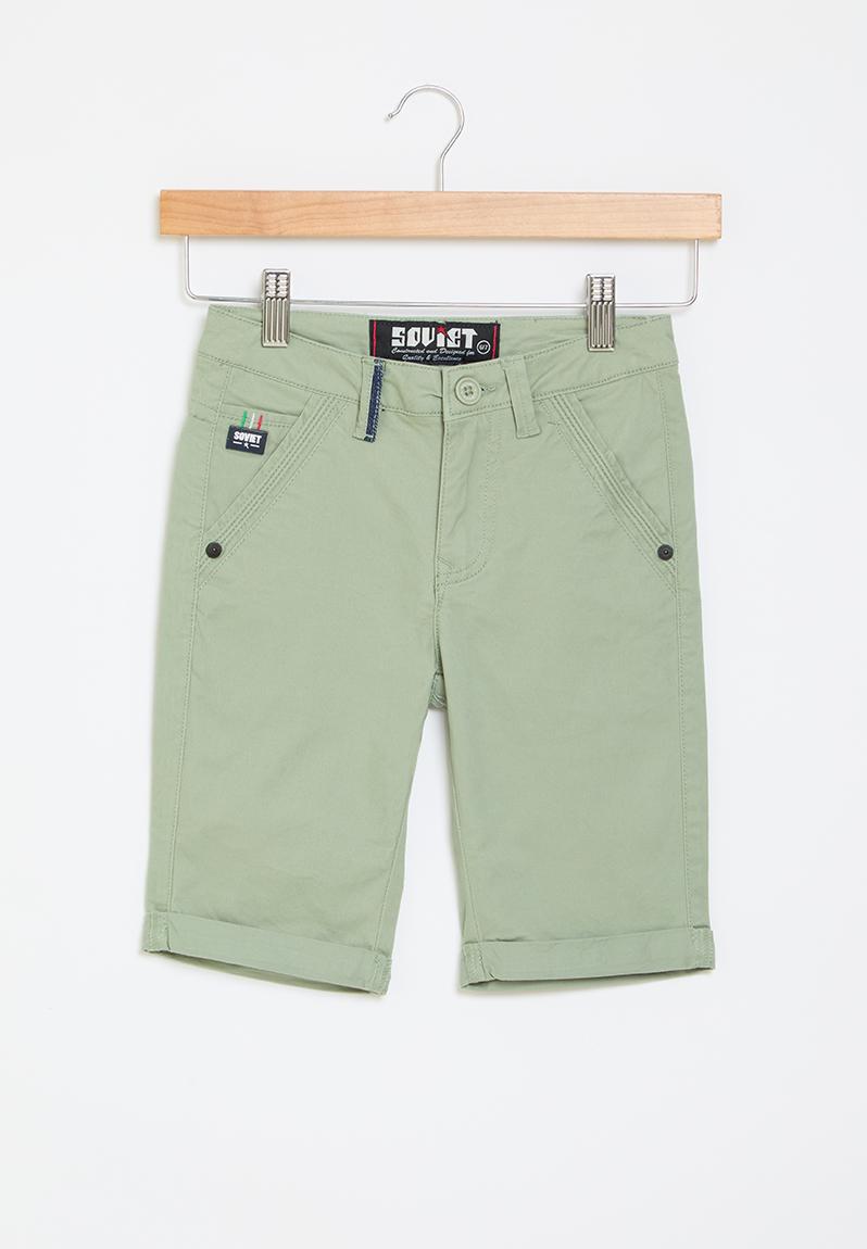 Cotton Sage Shorts