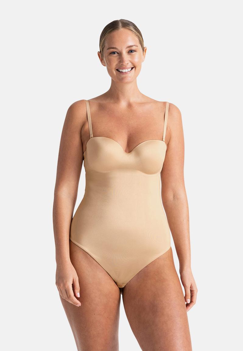 Soutien-gorge Bandeau Dorina Sublime Sculpt - Sans Armatures, Bonnets Moulés Rembourrés - Microfibre