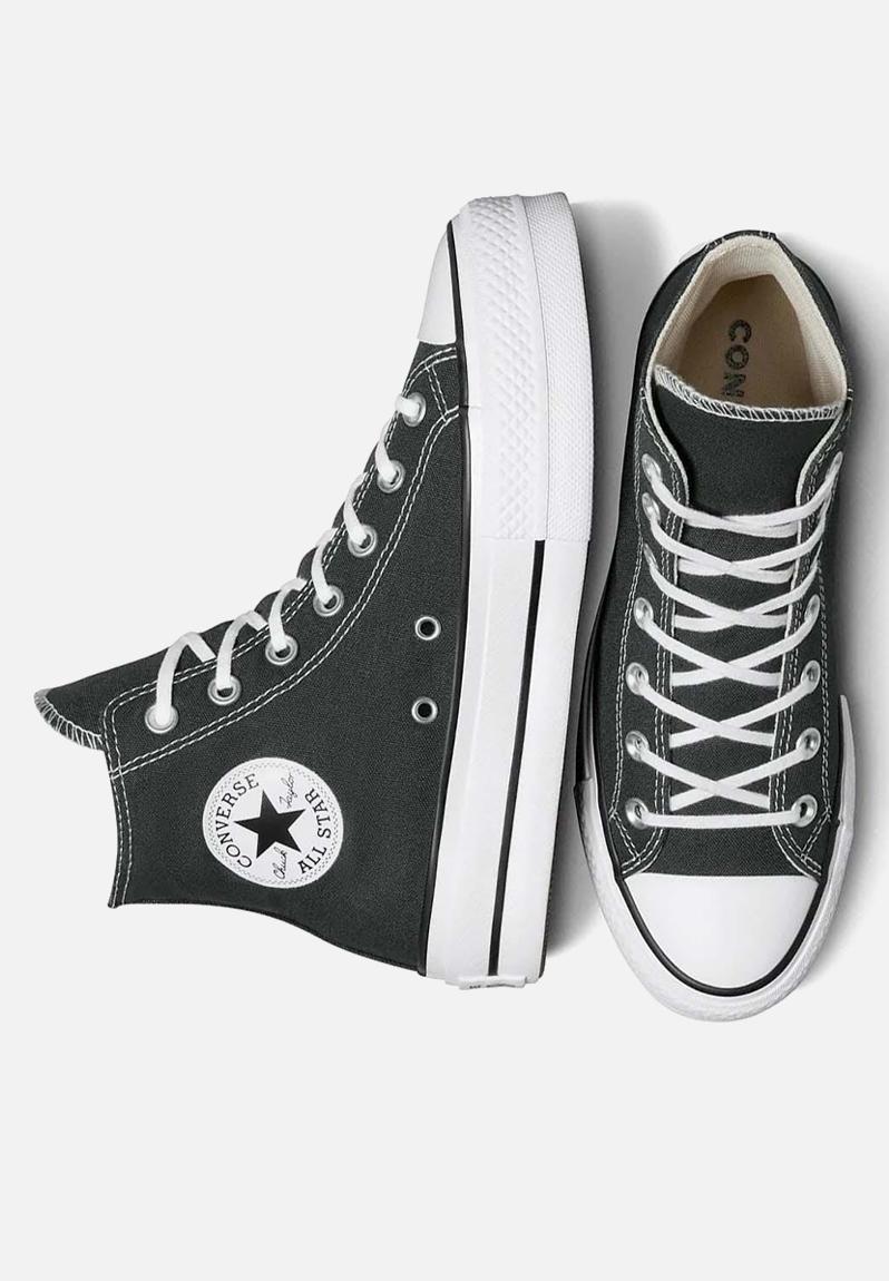 Chuck taylor all star lift hi - a07927c - secret pines/white/black ele ...