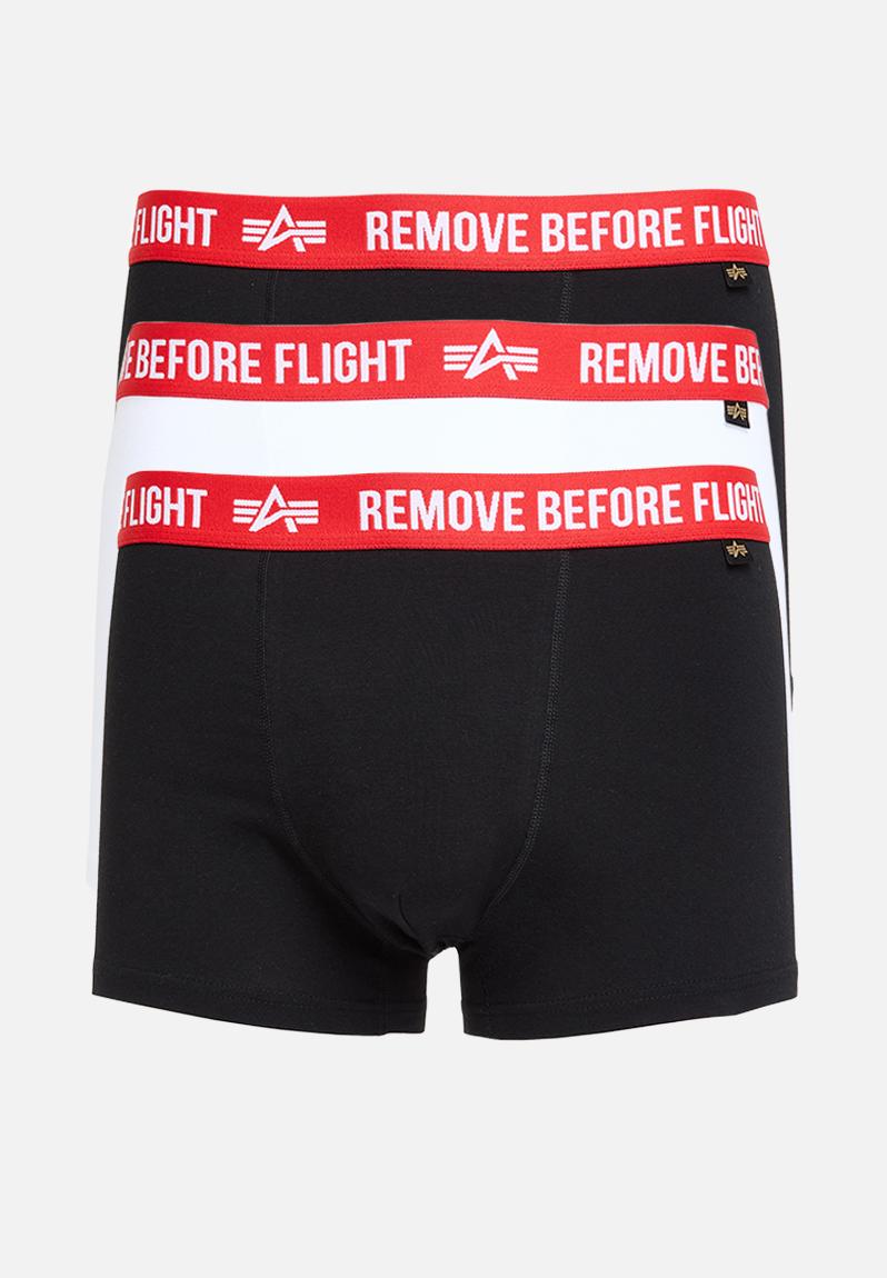 AI Rbf Boxer 3 Pack - Black & White