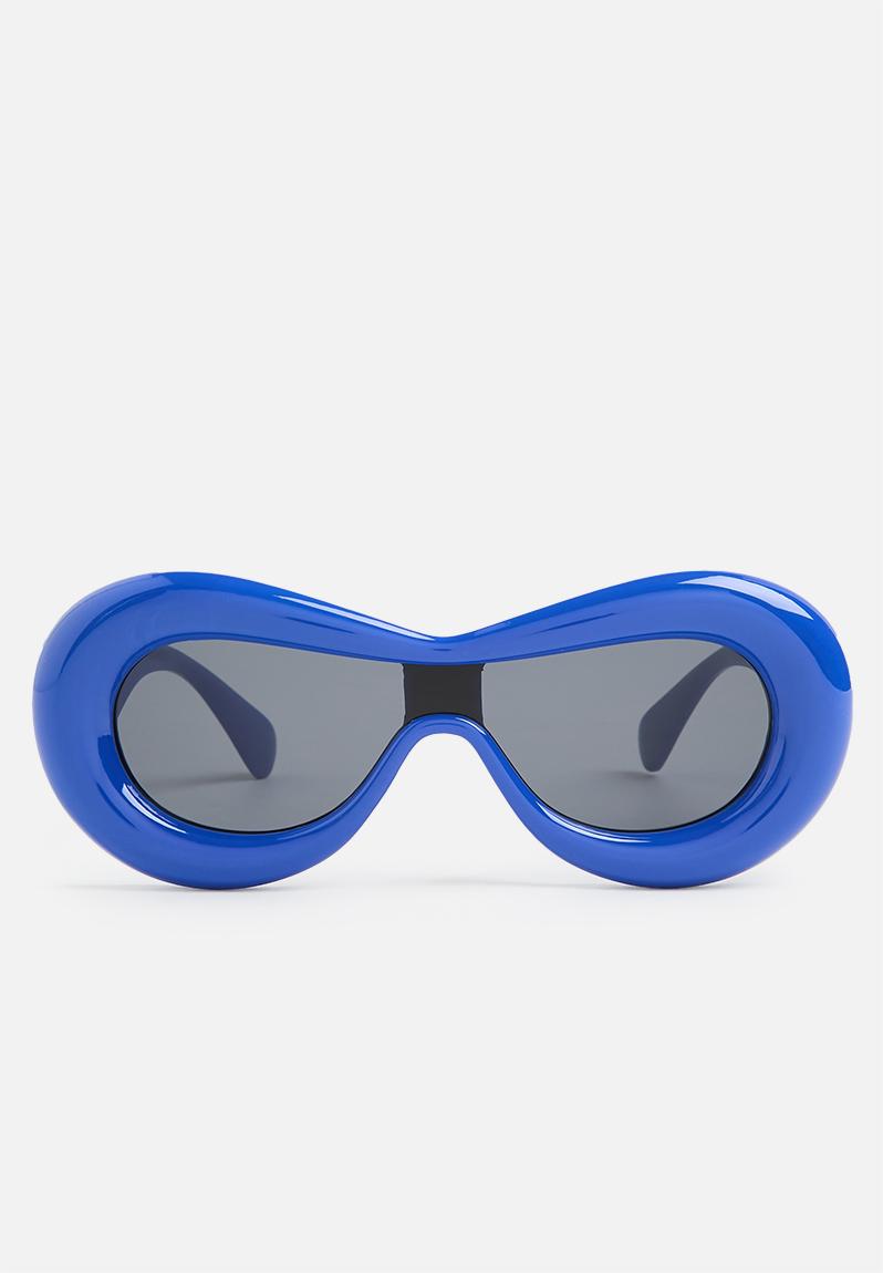 Zola Oversized Sunglasses Blue Superbalist Eyewear 5121