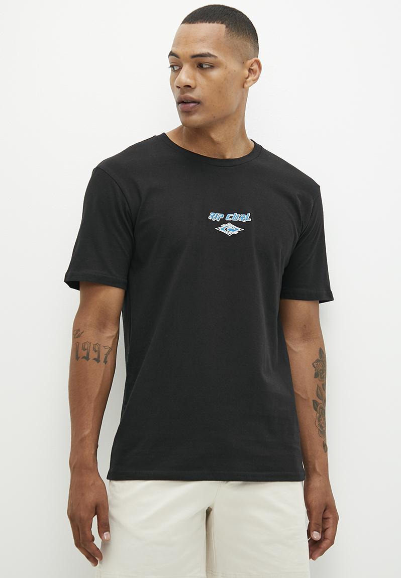 Fade out embroid tee - black Rip Curl T-Shirts & Vests | Superbalist.com