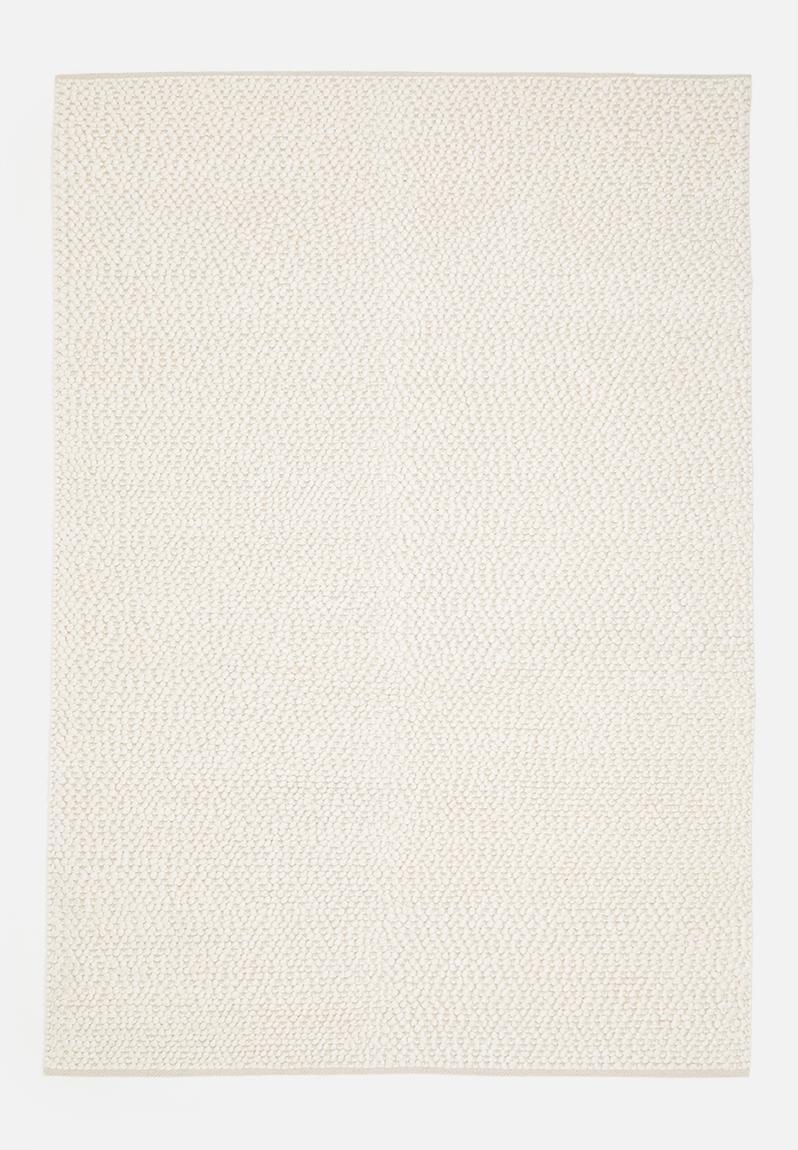 Wool bobble rug - cream SF Collection Rugs & Mats | Superbalist.com