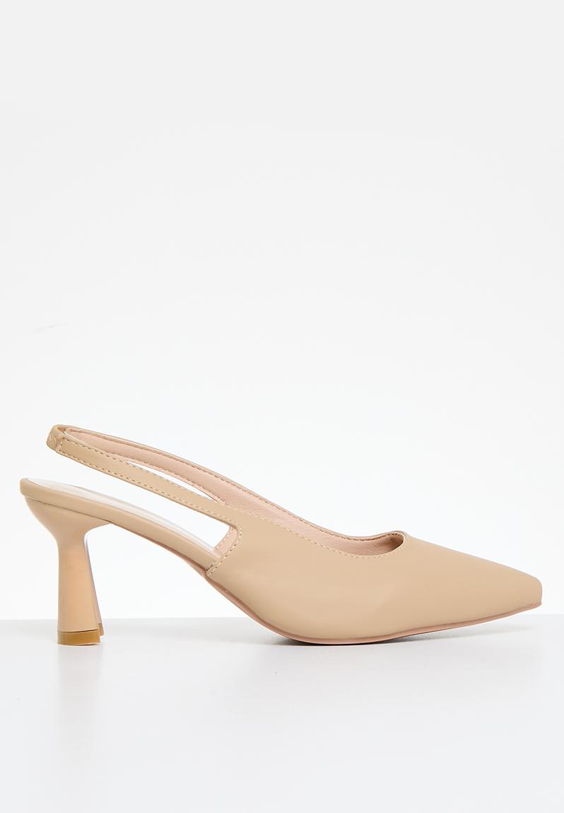 Rayne slingback - neutral Superbalist Heels | Superbalist.com