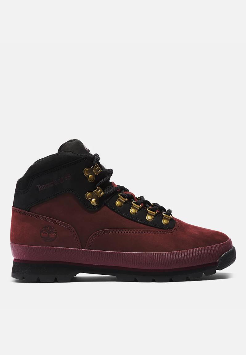 Euro Hiker - Burgundy Nubuck Timberland Boots | Superbalist.com