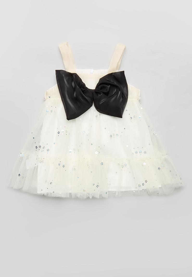 Swoon Baby Girls Eyelet Trim Pocket Dress - Pink Candy Canes Print