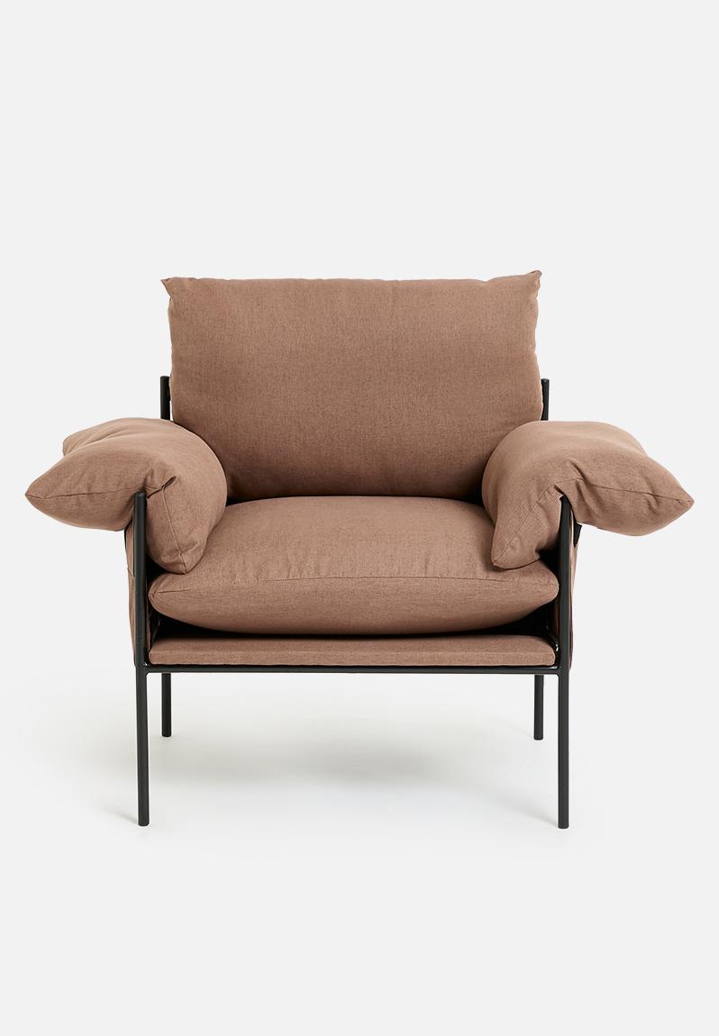 Eliana occasional chair - mocha Sixth Floor Sofas & Occasionals ...