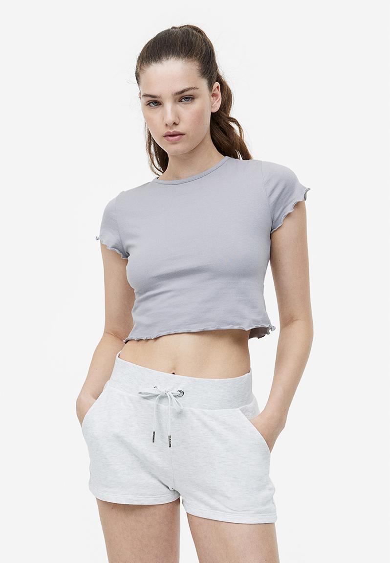 Sweatshorts light grey marl 1031522011 H&M Shorts