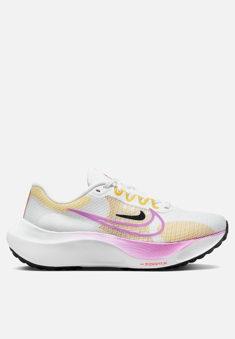 Nike zoom fly 5 - dm8974-100 - white/rush fuchsia-vivid sulfur Nike ...