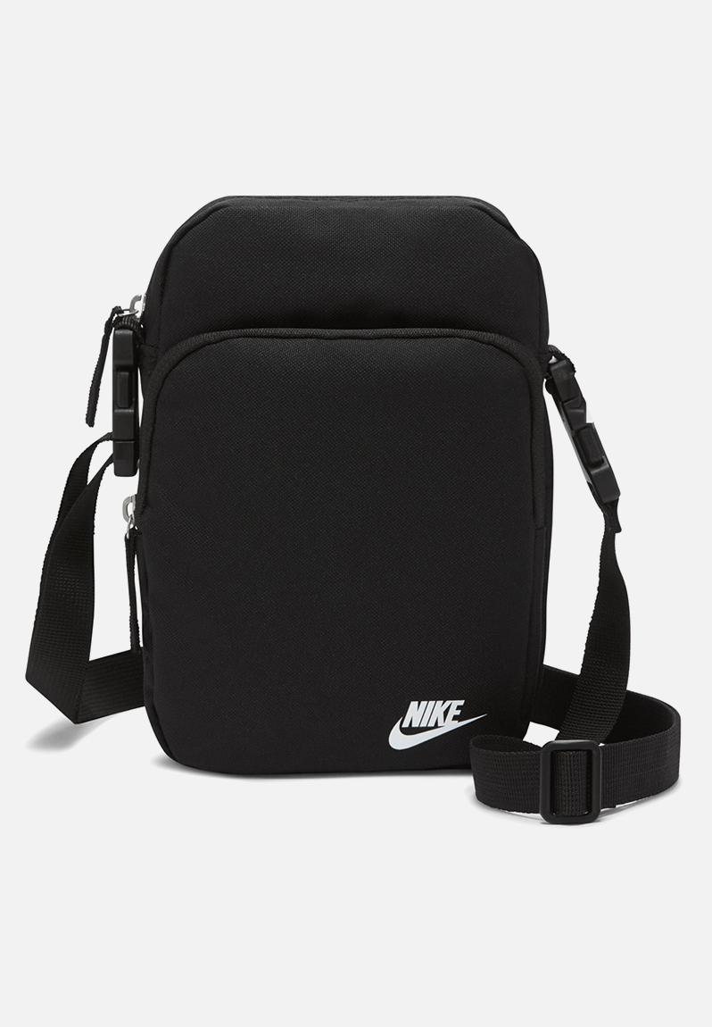 Nike Heritage Cross-Body Bag 4L - Black/Black/White