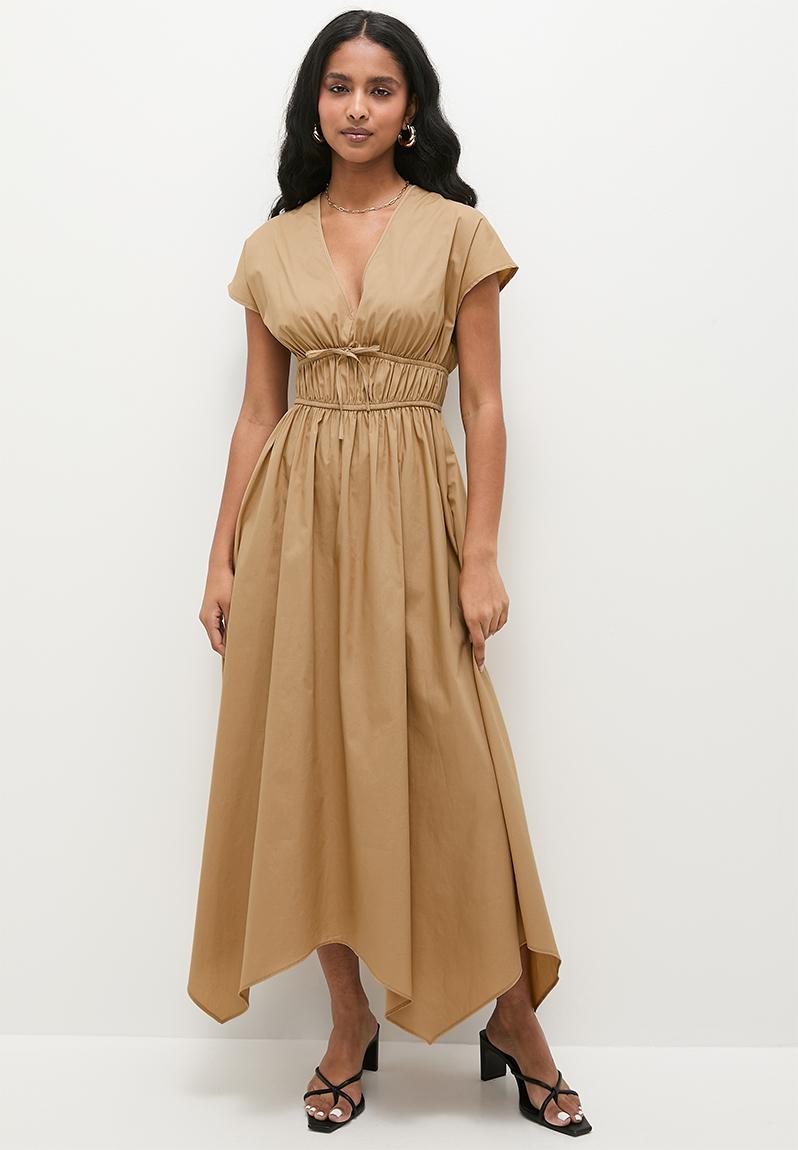 DRAWCORD DETAIL DRESS PEACE BE WITH YOU