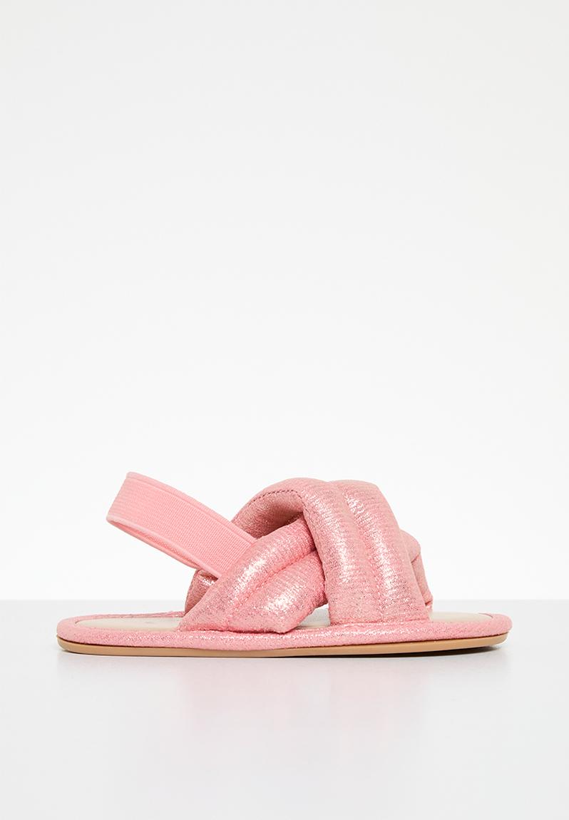 White Cross Roads Baby Sandals