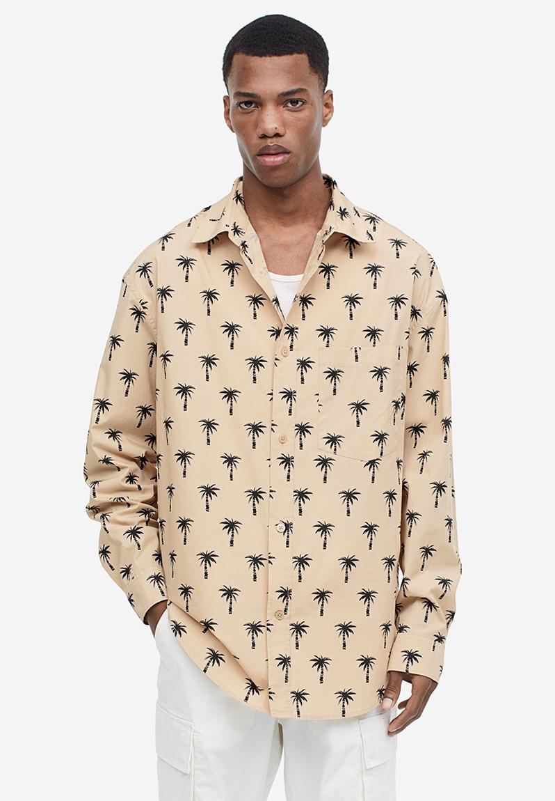 Plume & Palms Oversized shirt