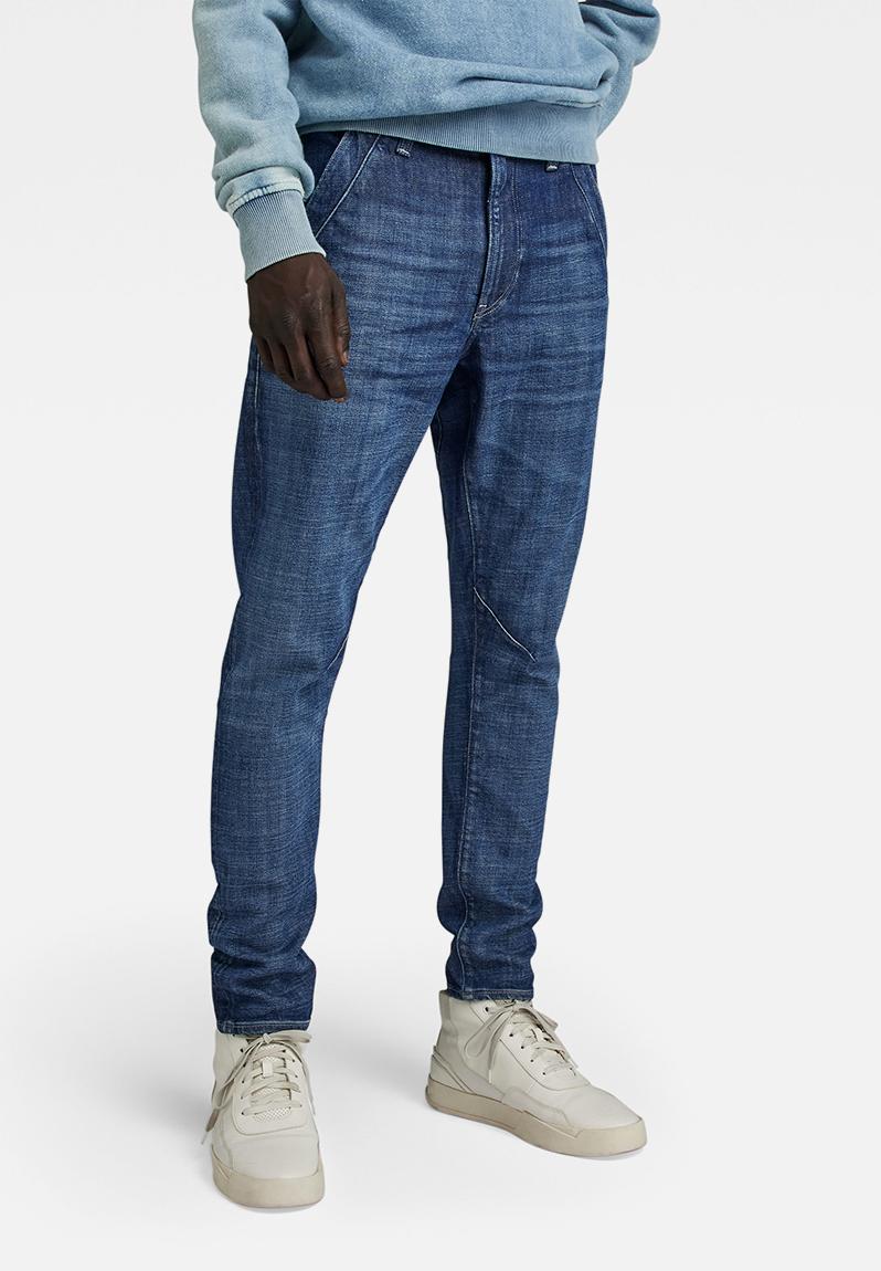 Kairori 3D Slim Blueshore superstretch - faded blue copen G-Star RAW ...