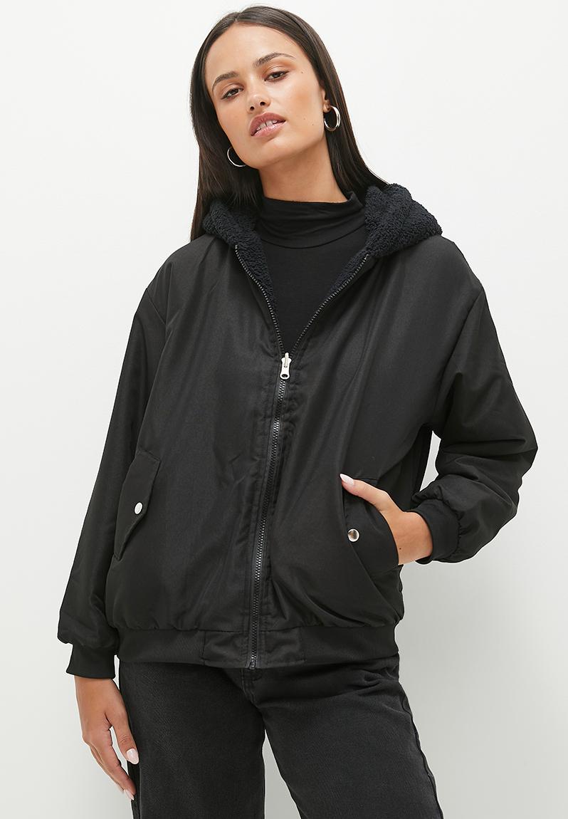 Reversible jacket - black
