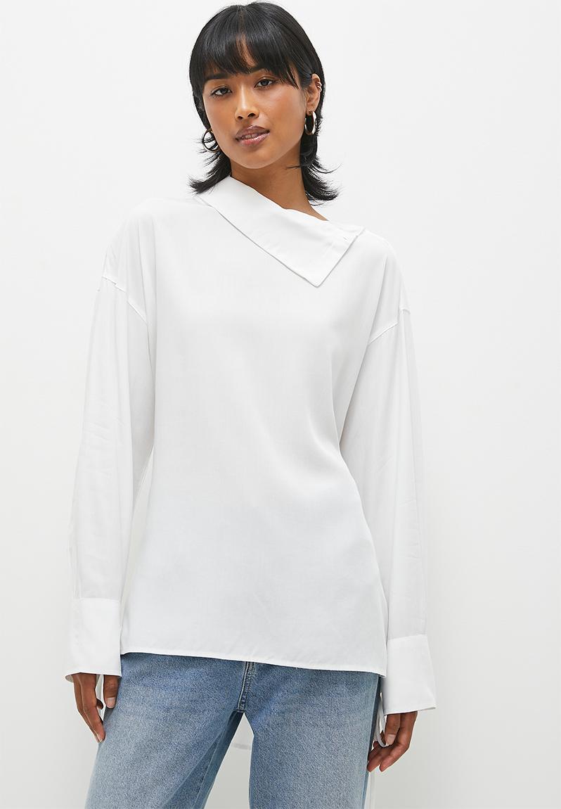 SANNACC ASYM PLACKET SHIRT main image 1