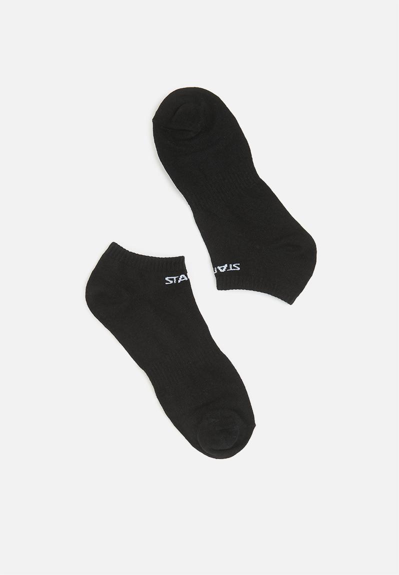 Starter 1 Pack Ankle Sock - Black Starter Socks 