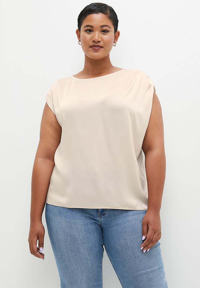 Grown on sleeve draped crew shell - oyster1