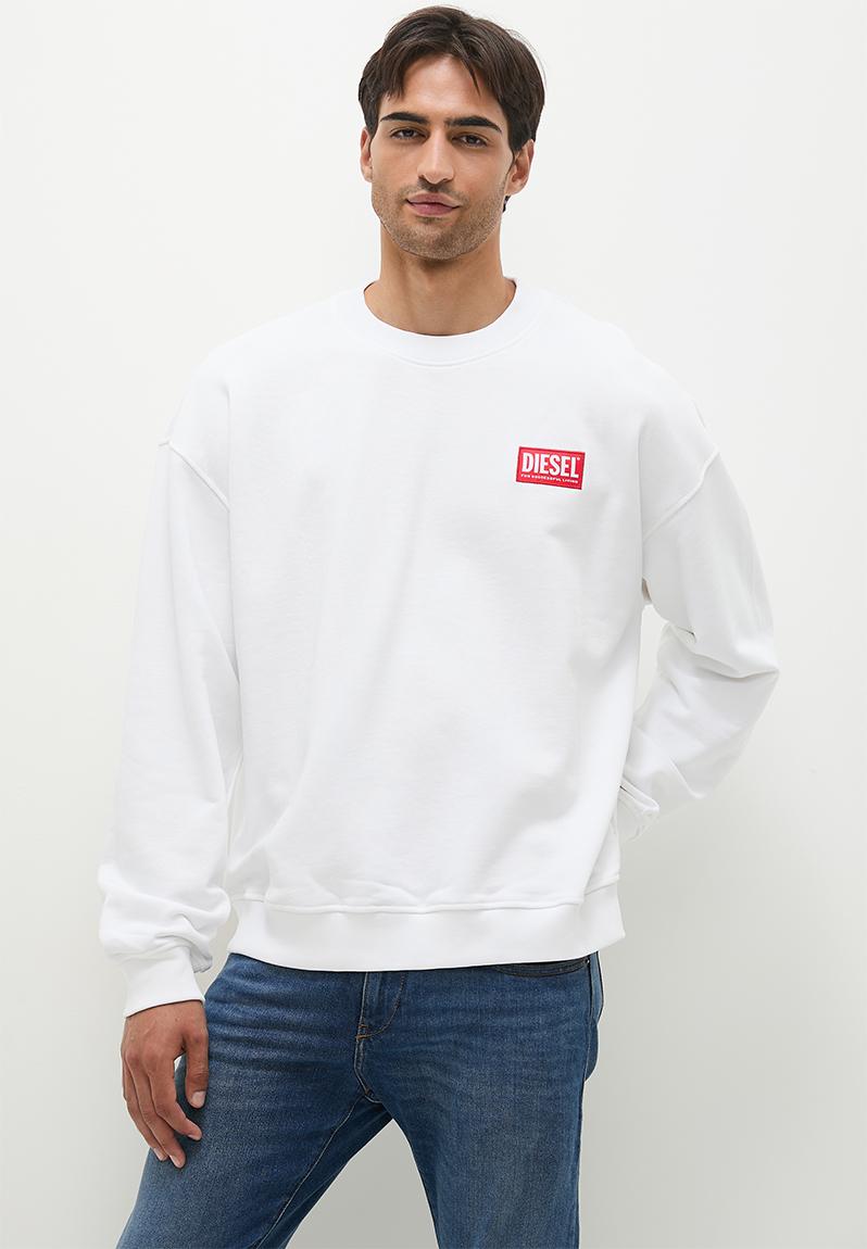 S-nlabel-l1 - white Diesel Hoodies & Sweats | Superbalist.com