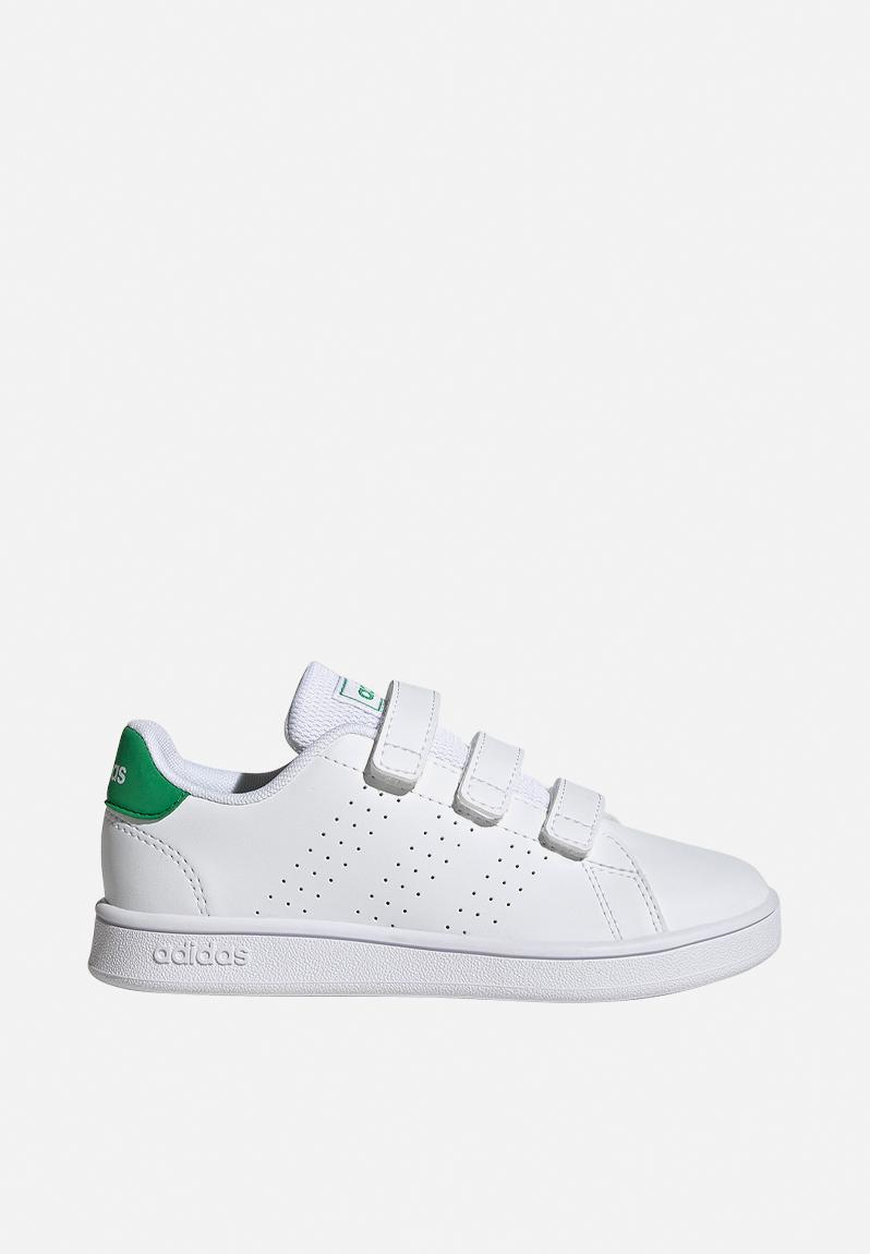 Advantage cf c - white/green/cblack adidas Originals Shoes ...