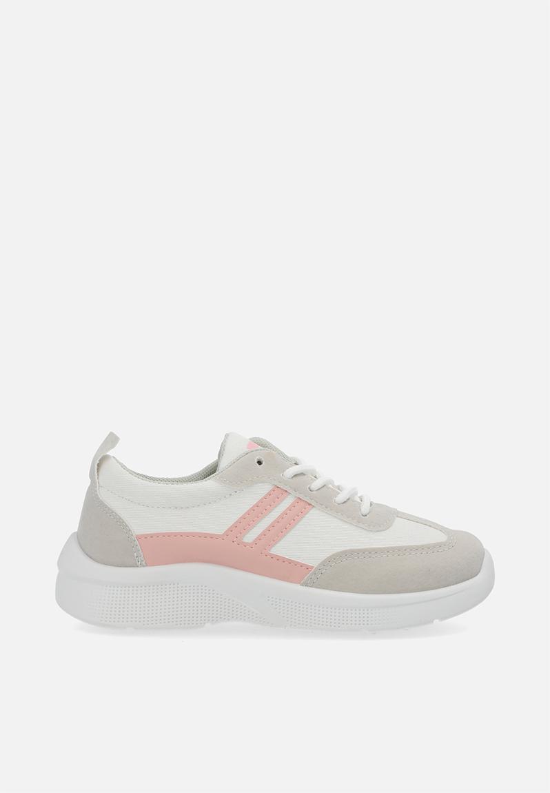 Calvin Trainer - Grey White Pierre Cardin Shoes 