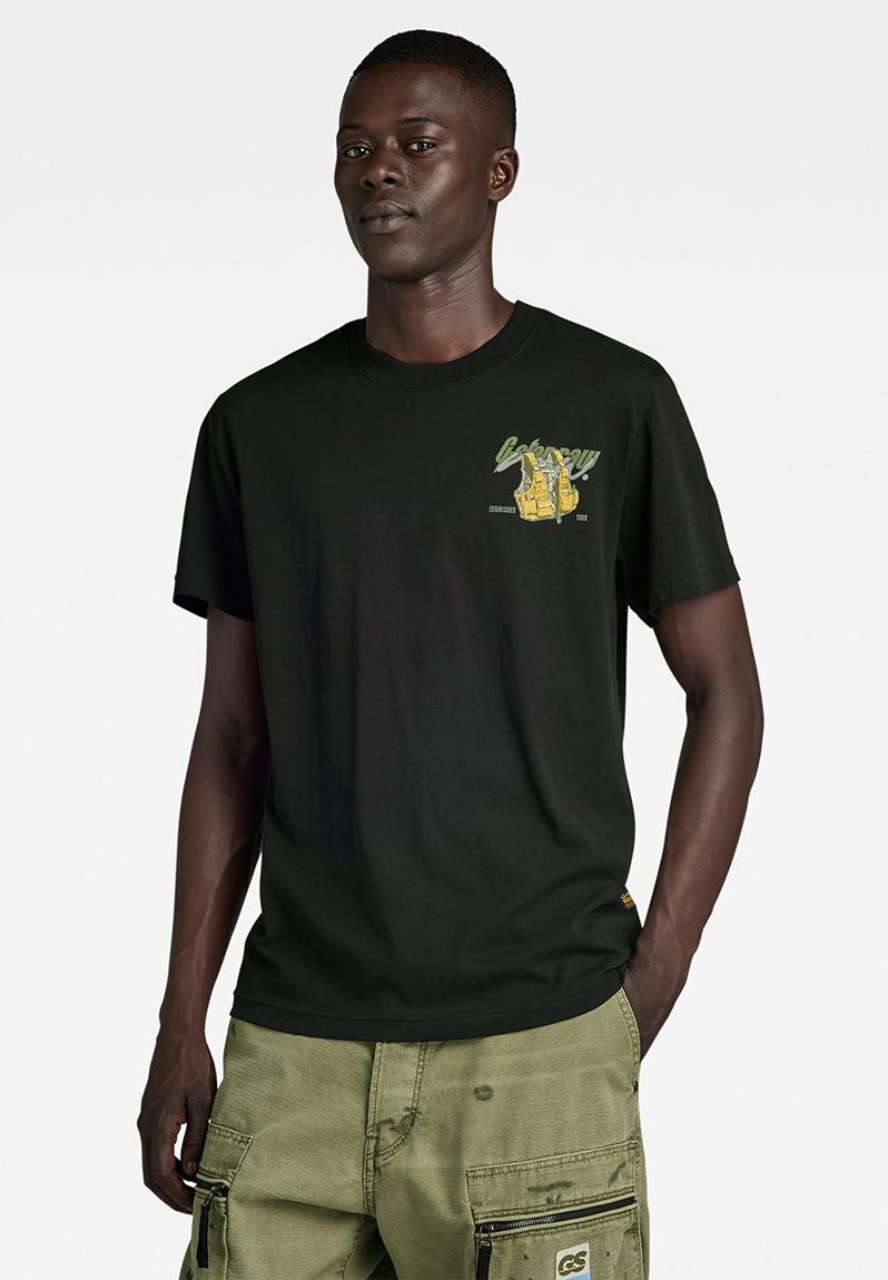 T-shirt Homme G-STAR RAW Puff Raw - Coupe Confortable, Basique Intemporel, Pour Tous Les Styles