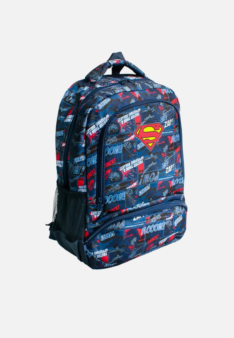 Superman laptop bag - blue