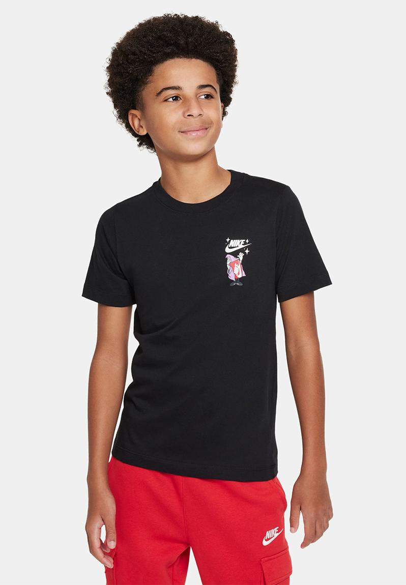 K Nsw Tee Boxy 3 - Black Nike Tops 