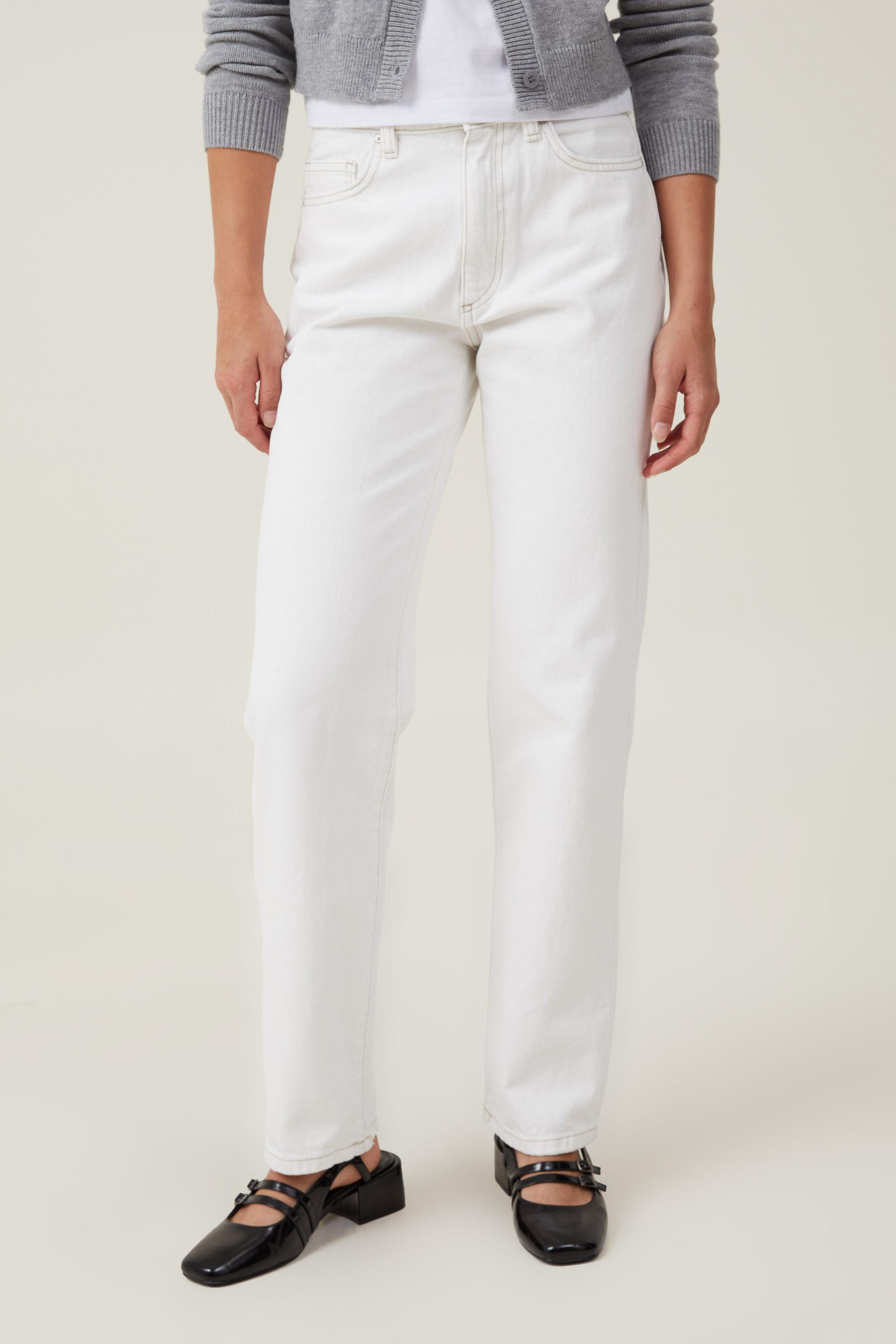 Original Straight Jean - Vintage White