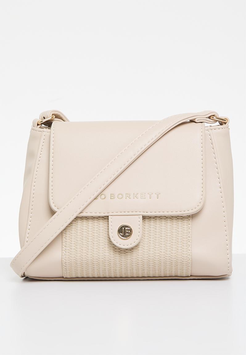 Jade flapover sling bag-beige Jo Borkett Bags & Purses | Superbalist.com