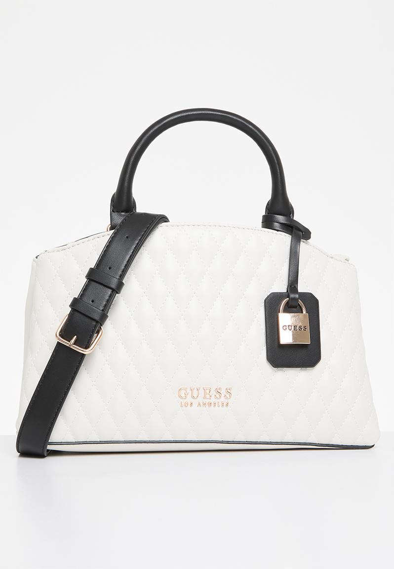 Easley small satchel - milk multi GUESS Bags & Purses | Superbalist.com