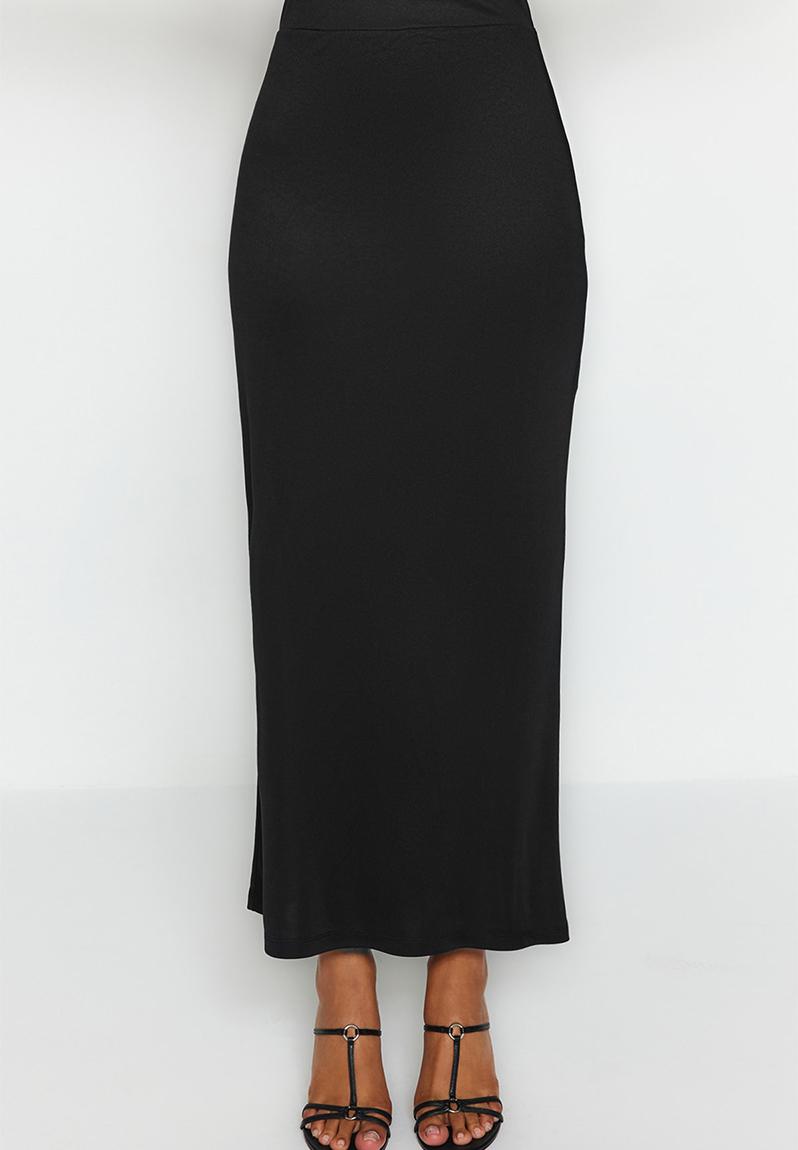 Maxi High Waist Skirt - Black Trendyol Skirts | Superbalist.com