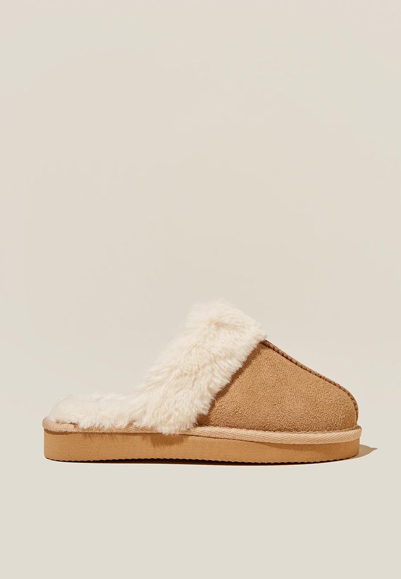 Kids slipper slide - tan Cotton On Shoes | Superbalist.com