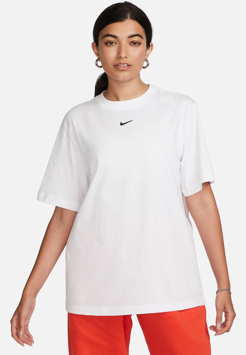 W Nsw Tee Essntl Lbr - White/Black Nike T-Shirts | Superbalist.com