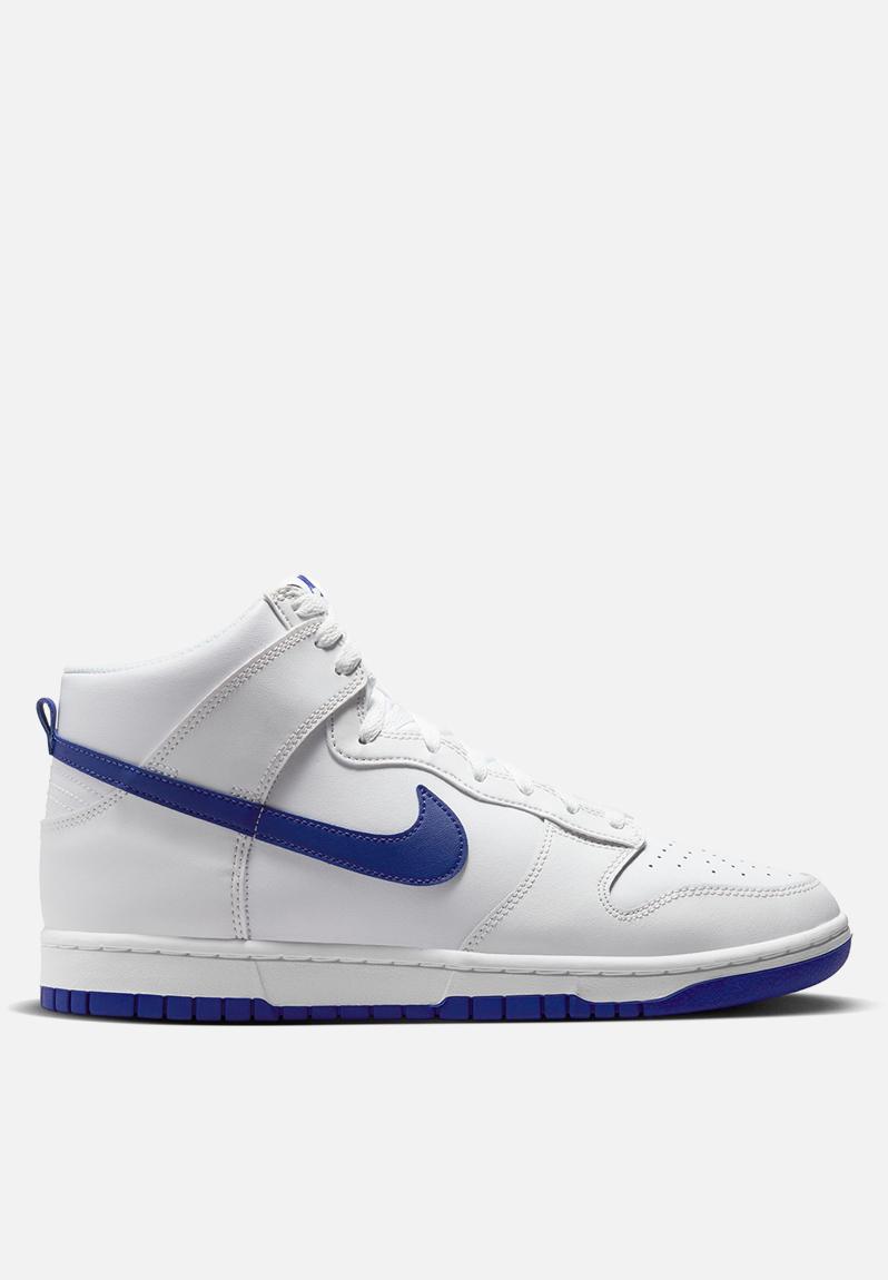 Nike Dunk Hi Retro - DV0828-101 - WHITE/CONCORD-SUMMIT WHITE Nike ...