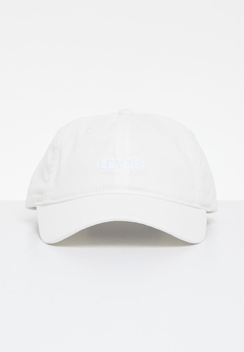 Women's headline logo cap ov 51 - regular white Levi’s® Headwear ...