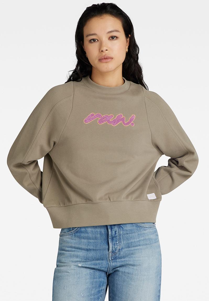 G-STAR RAGLAN - Jurk - shadow/grijs