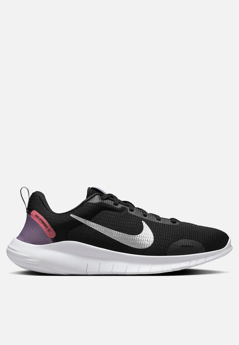 Nike flex experience run 12 - dv0746-005- black/metallic silver/daybre ...